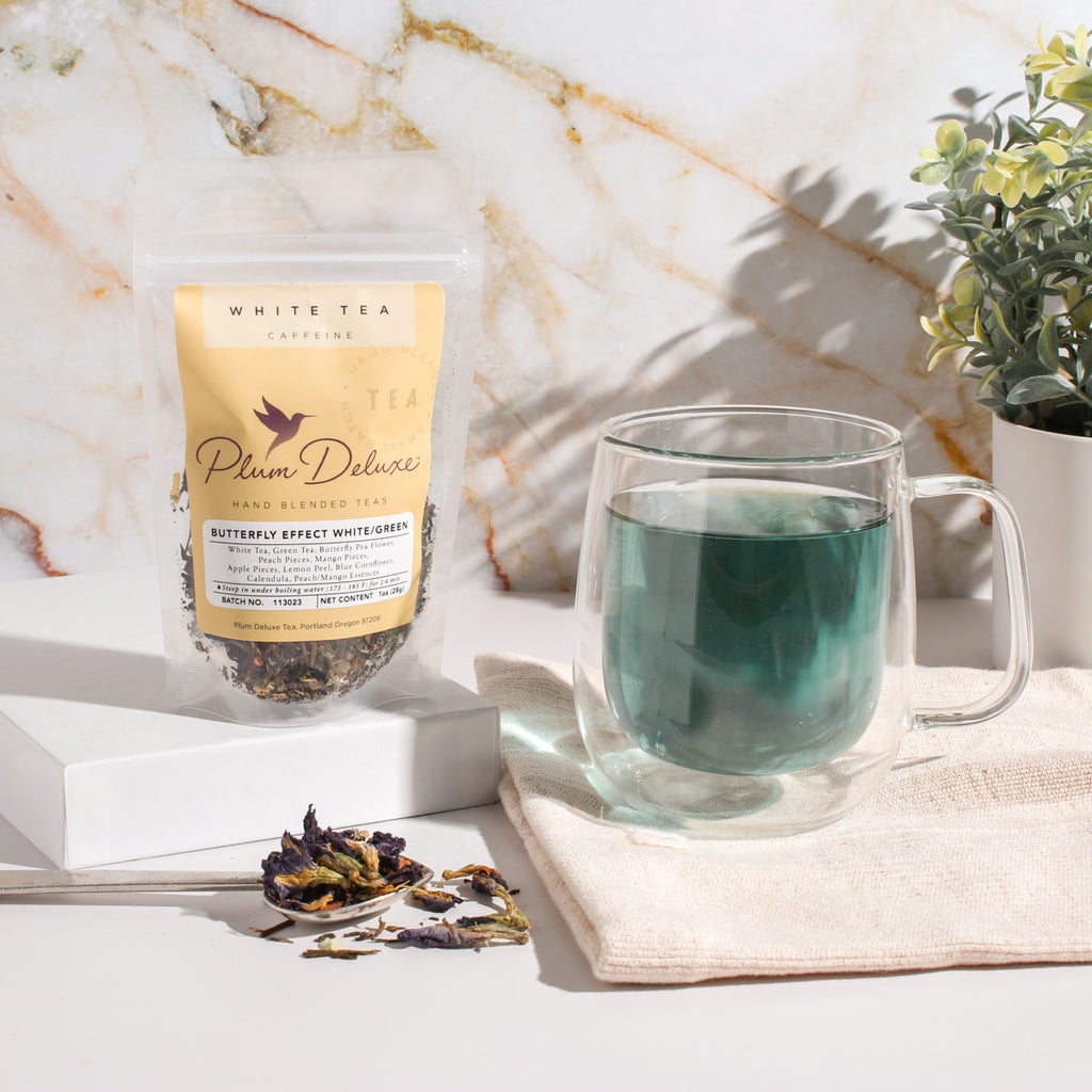 Butterfly Effect · Green & White Tea Blend | Plum Deluxe Tea