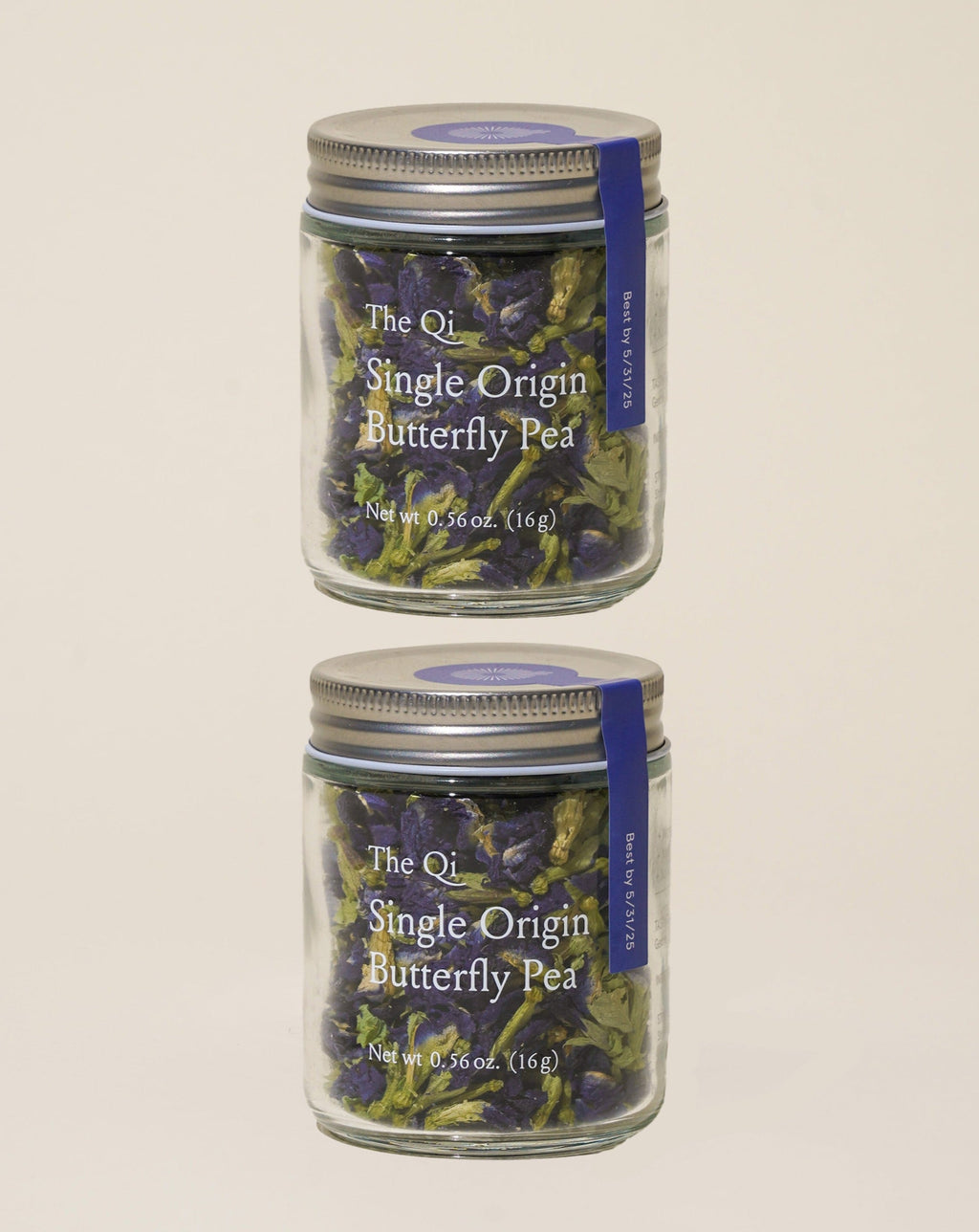 Butterfly Pea (0.56oz Jar) · Herbal Tisane (Caffeine Free) | The Qi