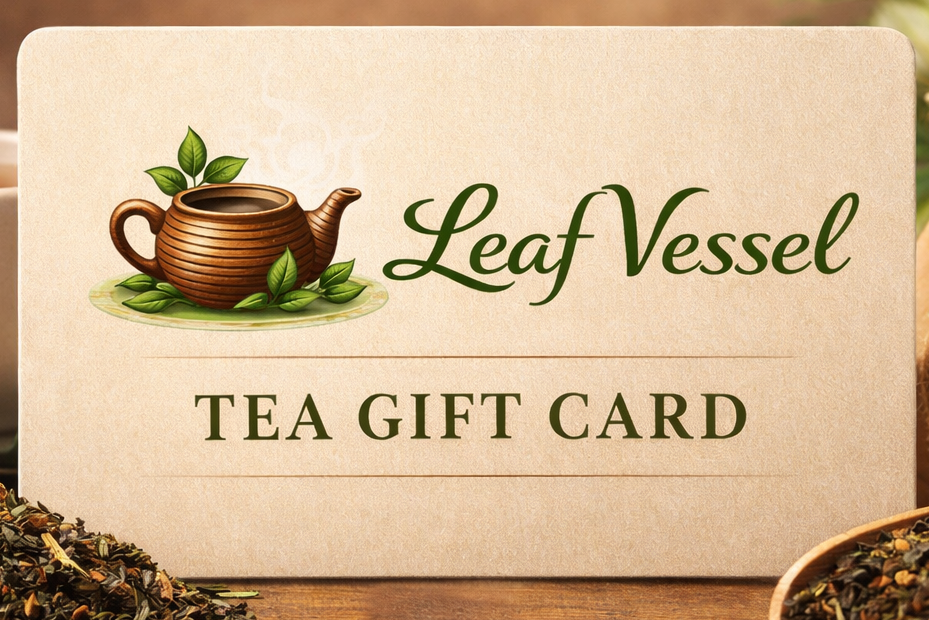 Tea Lover Gift Card | Leaf Vessel