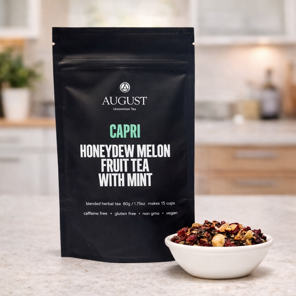 Capri · Honeydew Melon Mint (Caffeine Free) | August Uncommon Tea