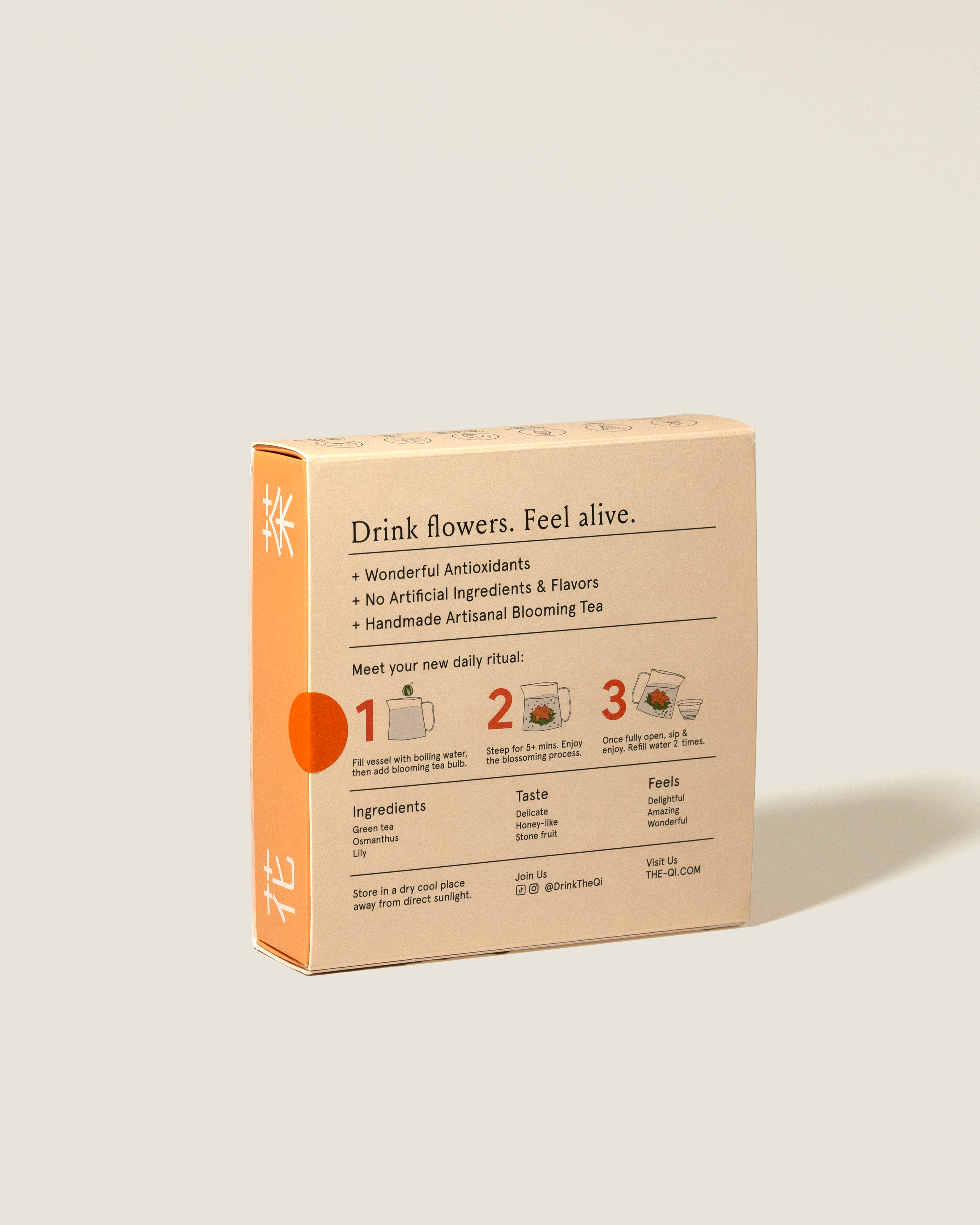 Inner Radiance · Blooming Green Tea | The Qi