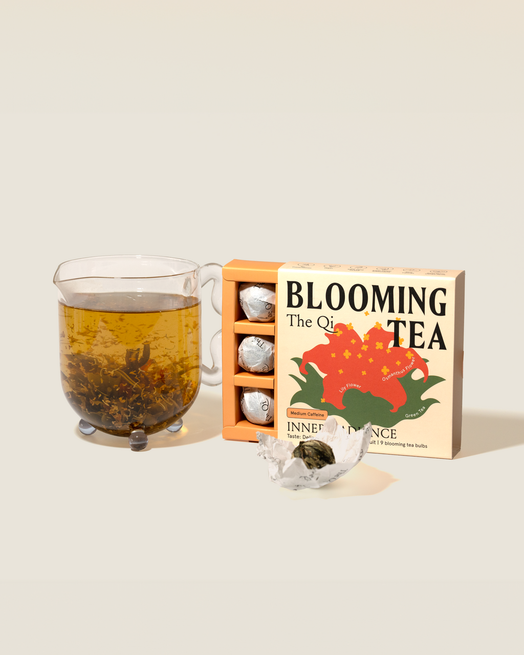 Inner Radiance · Blooming Green Tea | The Qi