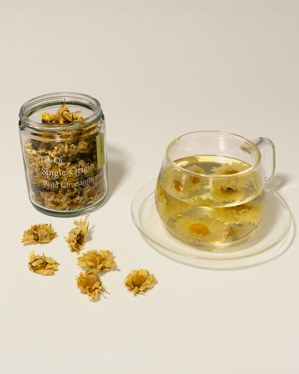Wild Chrysanthemum · Herbal Tea (Caffeine Free) | The Qi