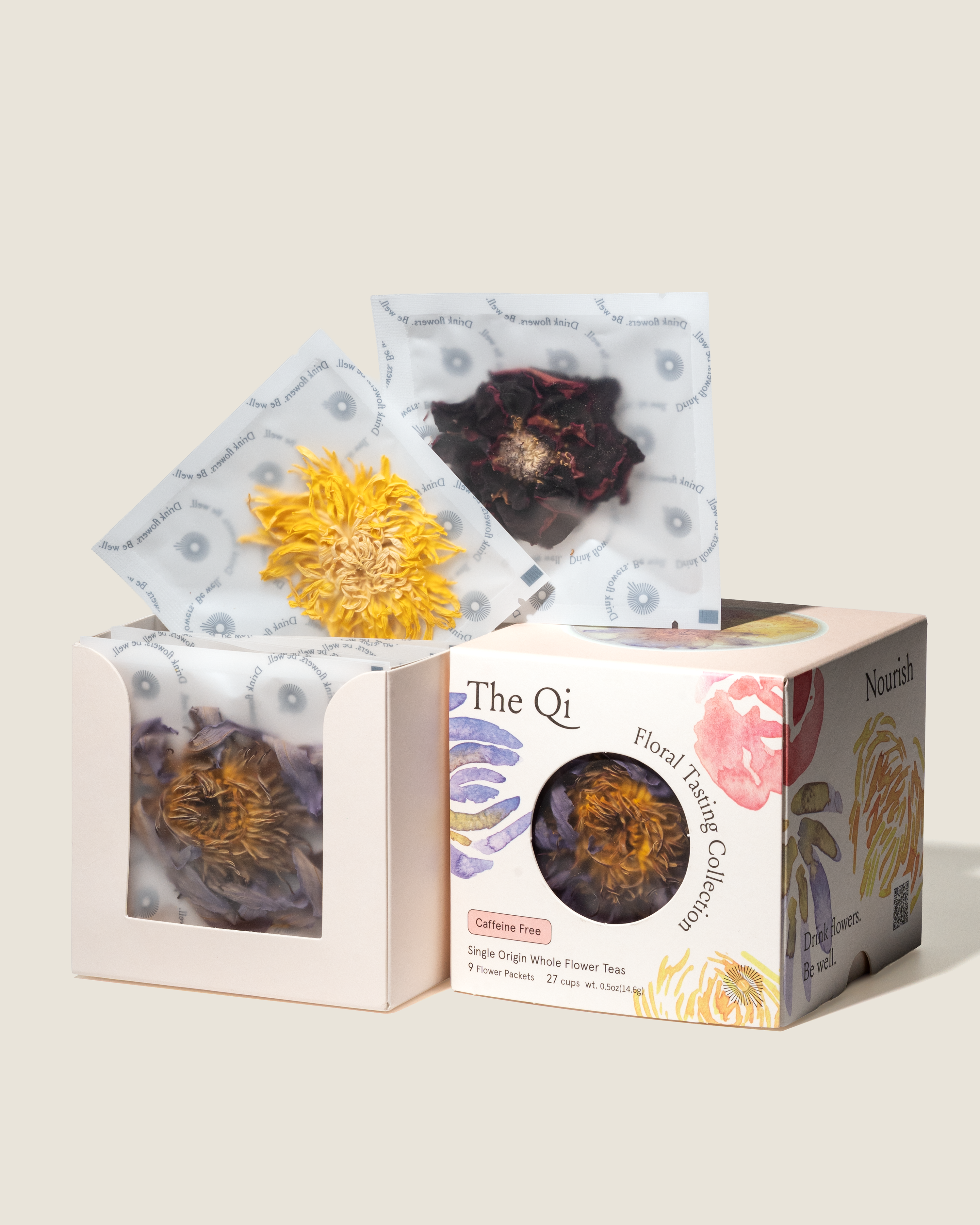 Floral Collection · Blooming Flower Tea Variety Box (Caffeine Free) | The Qi