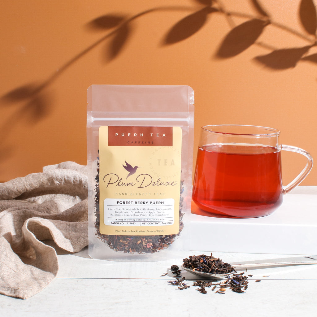 Forest Berry Pu-erh · Tea Blend | Plum Deluxe Tea