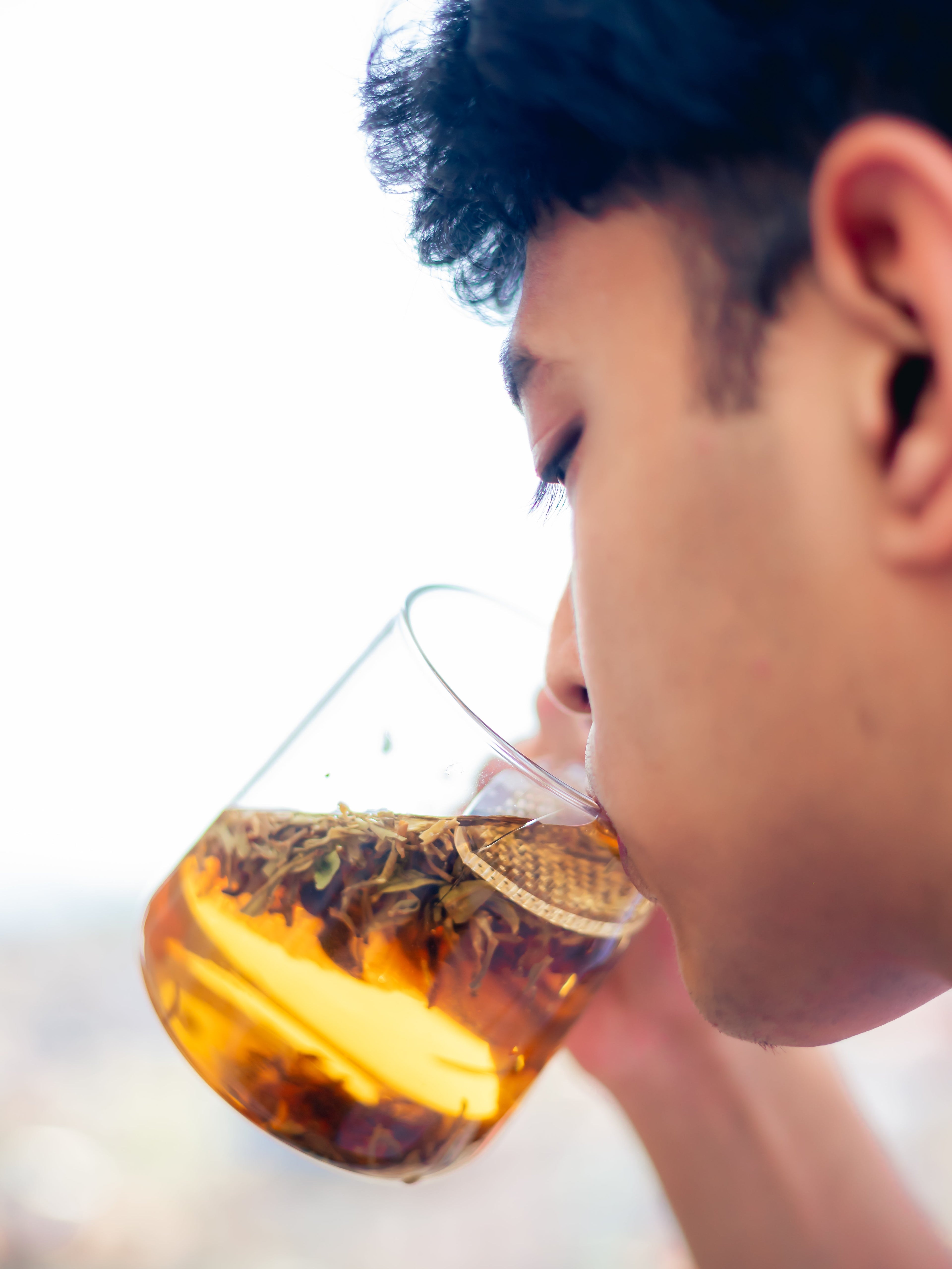 The WALL® Tea Infuser · Borosilicate Glass Cup | Nepal Tea