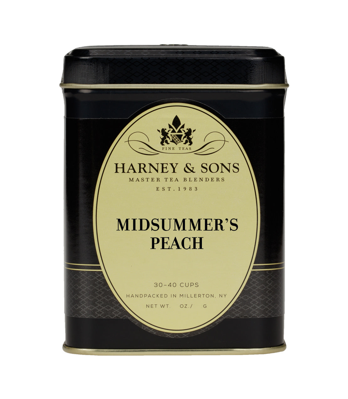 Midsummer’s Peach Decaf · Black Tea (Caffeine Free) | Harney & Sons