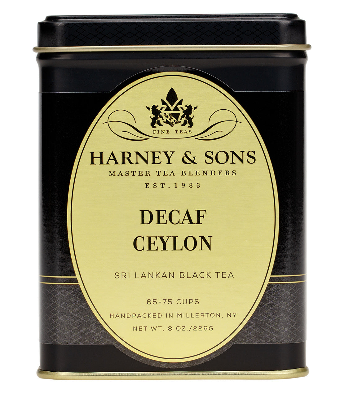 Decaf Ceylon · Black Tea (Caffeine Free) | Harney & Sons
