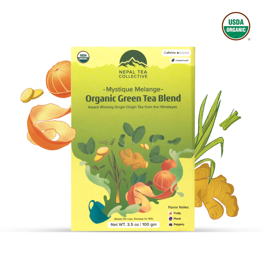 Mystique Mélange · Green Tea Blend | Nepal Tea