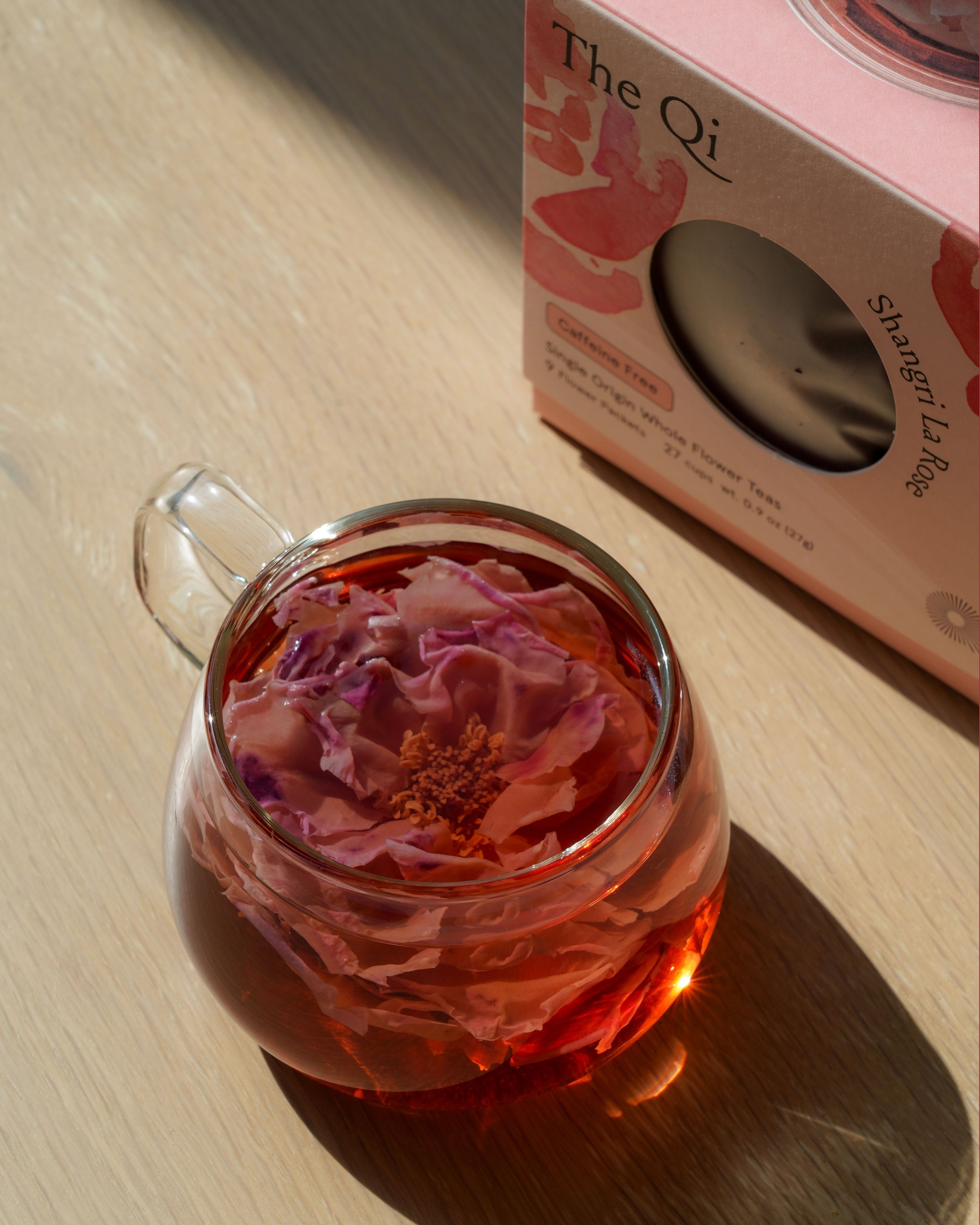 Shangri-la · Rose Tisane (Caffeine Free) | The Qi