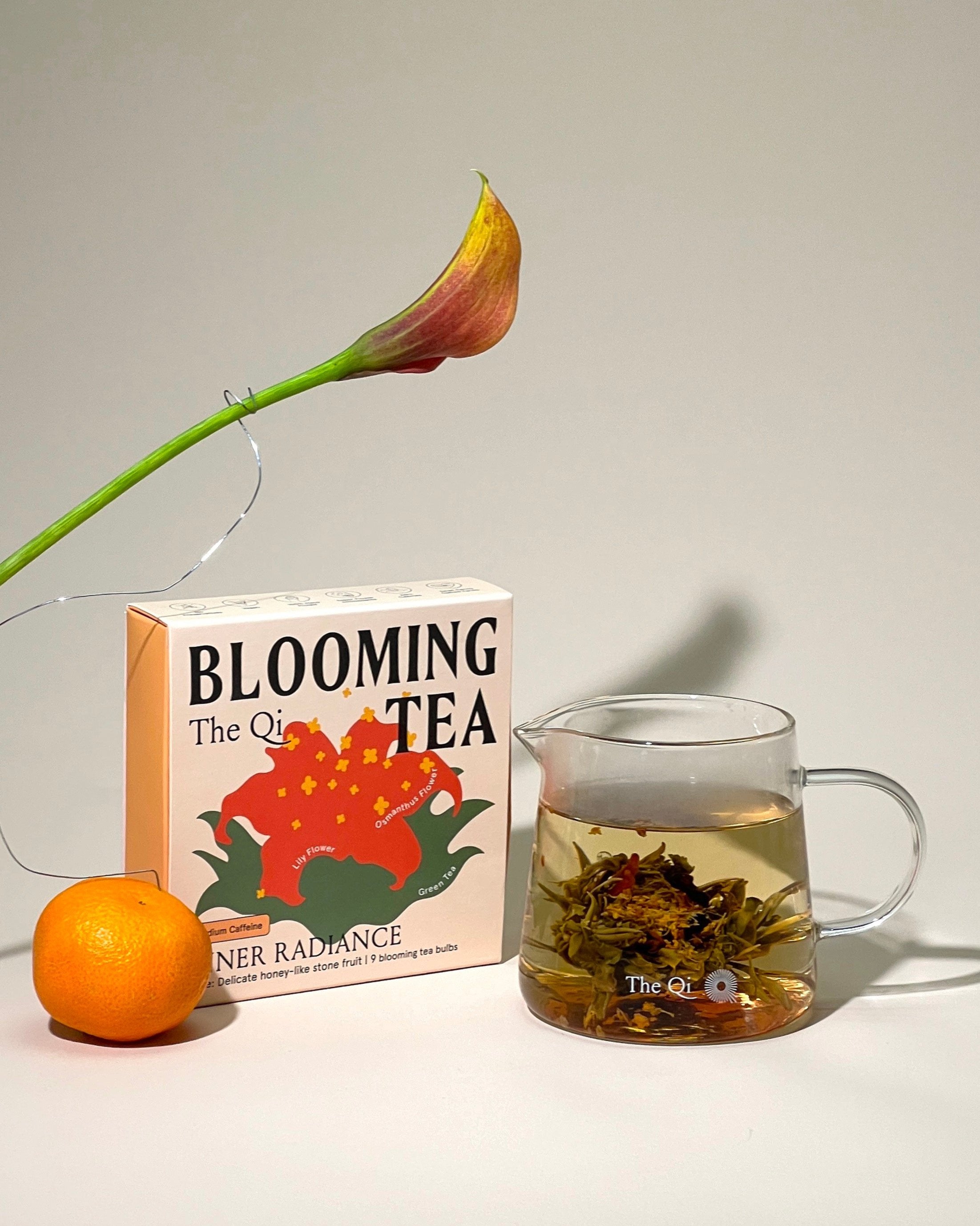 Inner Radiance · Blooming Green Tea | The Qi