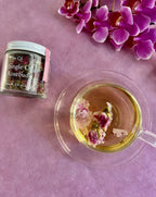 Trio Petite Flower Teas Set · Butterfly Pea, Rosebud & Jasmine (Caffeine Free) | The Qi