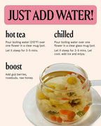 Wild Chrysanthemum · Herbal Tea (Caffeine Free) | The Qi