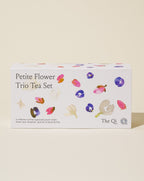 Trio Petite Flower Teas Set · Butterfly Pea, Rosebud & Jasmine (Caffeine Free) | The Qi