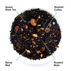 Jet Black · Roasty Coffee Black Tea Bags | August Uncommon Tea
