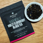 Black Metallic · Violet Elderberry Black Tea | August Uncommon Tea