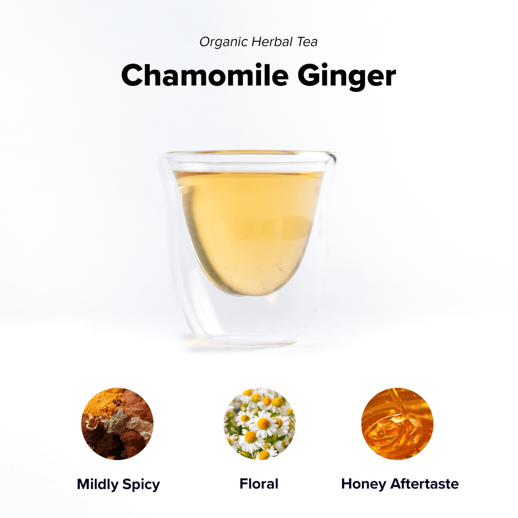 Chamomile Ginger · Herbal Tea (Caffeine Free) | Nepal Tea