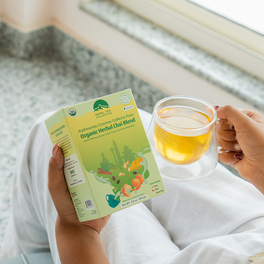 Kathmandu Cosmos · Herbal Tea (Caffeine Free) | Nepal Tea
