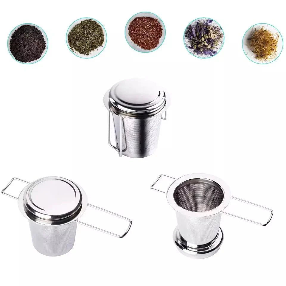 Foldable Tea Strainer · Stainless Steel Infuser | Nepal Tea