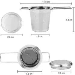 Foldable Tea Strainer · Stainless Steel Infuser | Nepal Tea