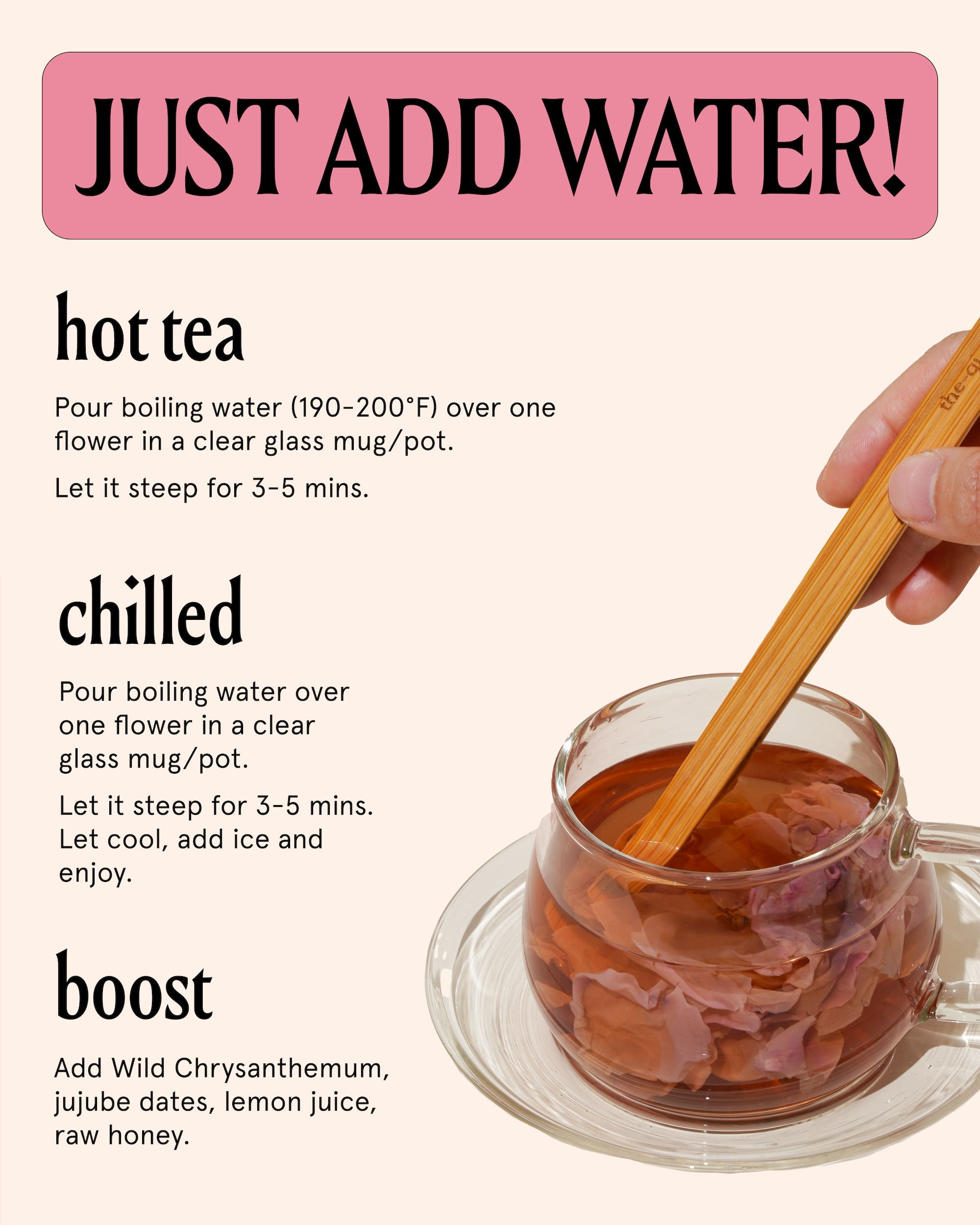 Shangri-la · Rose Tisane (Caffeine Free) | The Qi