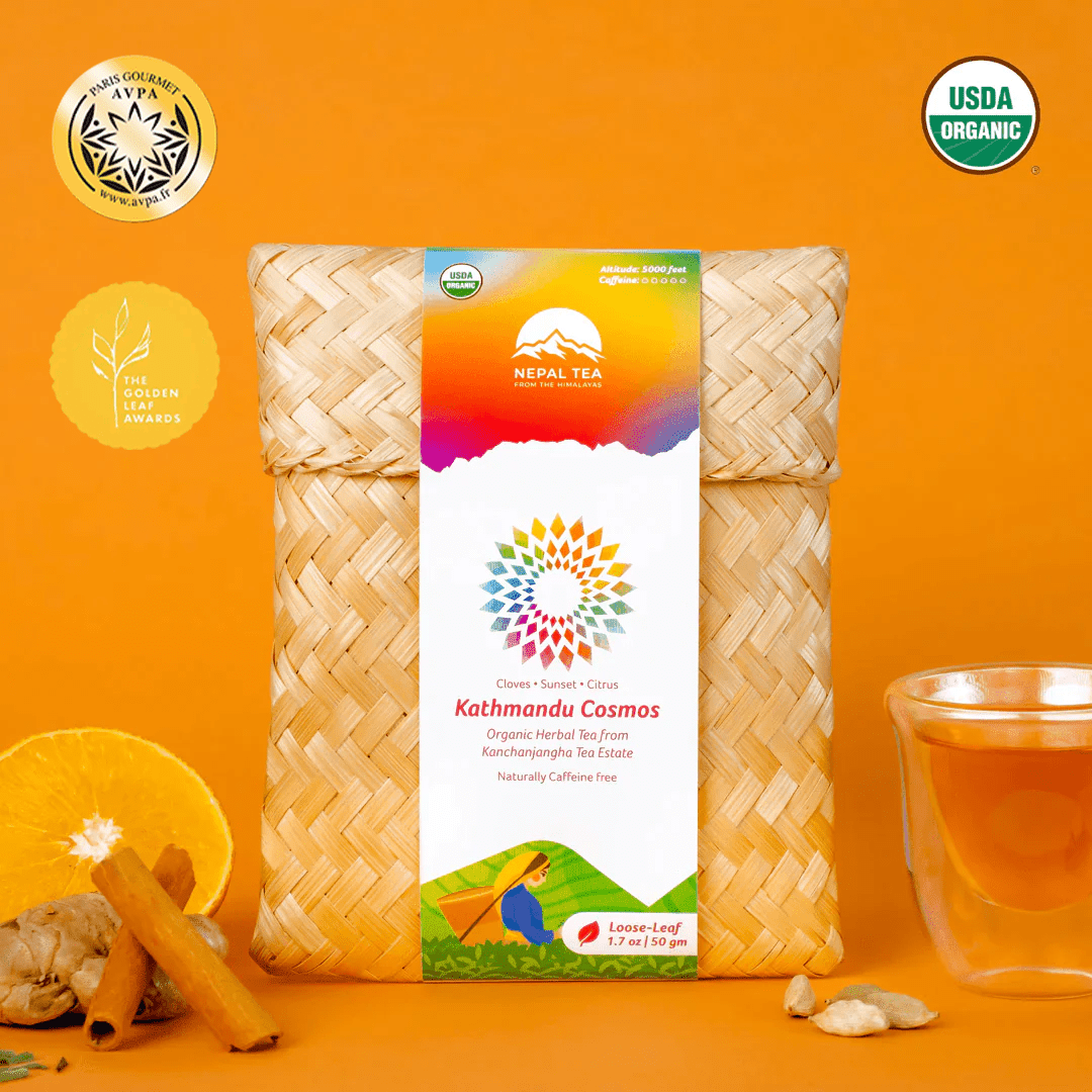 Kathmandu Cosmos · Spiced Black Tea Blend | Nepal Tea