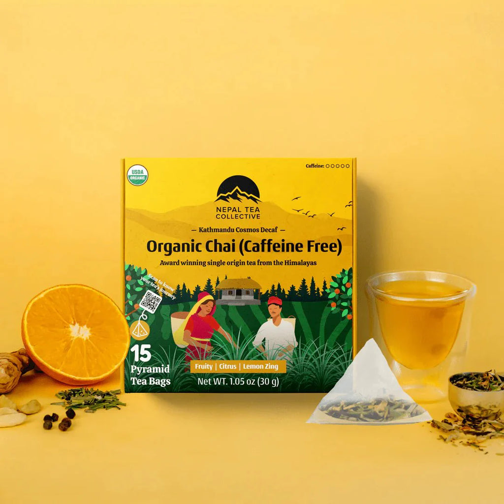 Kathmandu Cosmos · Herbal Chai (Caffeine Free) | Nepal Tea