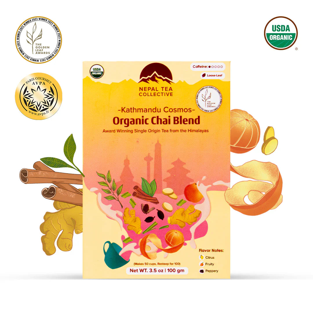 Kathmandu Cosmos · Spiced Black Tea Blend | Nepal Tea