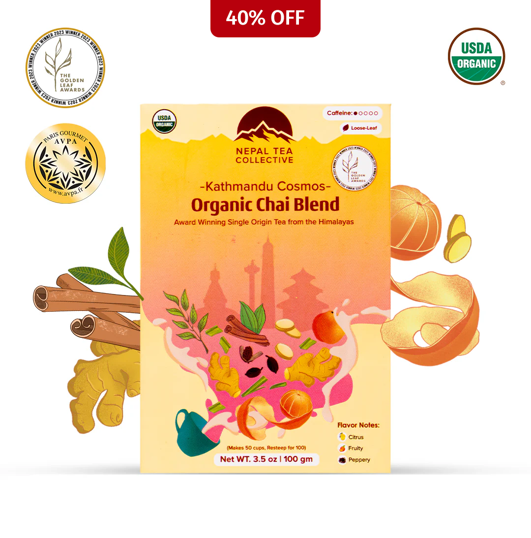 Kathmandu Cosmos · Spiced Black Tea Blend | Nepal Tea