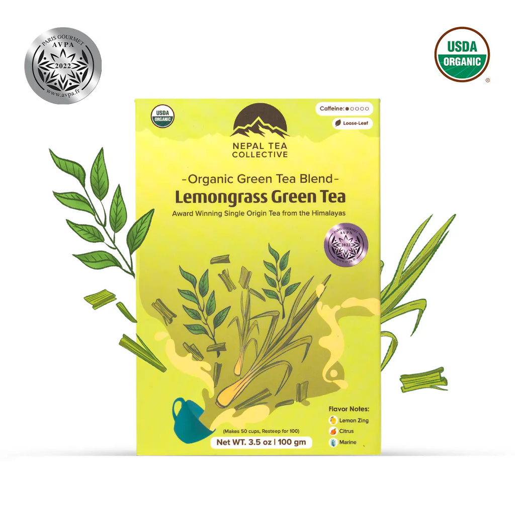 Lemongrass Green · Green Tea Blend | Nepal Tea