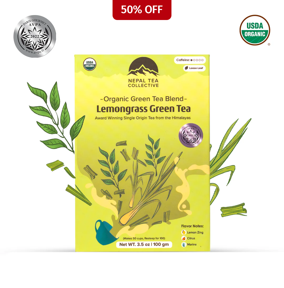 Lemongrass Green · Green Tea Blend | Nepal Tea