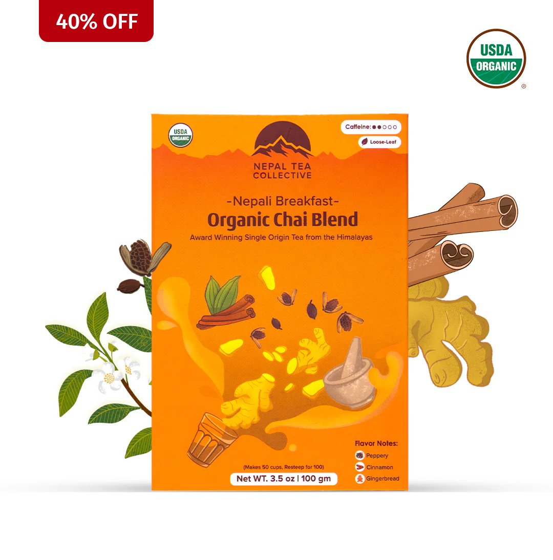 Nepali Breakfast · Spiced Black Tea Blend | Nepal Tea
