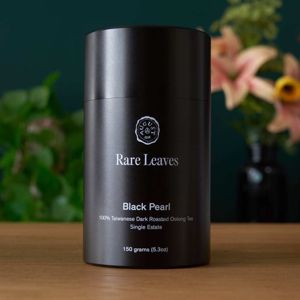 Rare Leaves Black Pearl · Single Estate Taiwanese Dark Roasted Oolong Tea | August Uncommon Tea