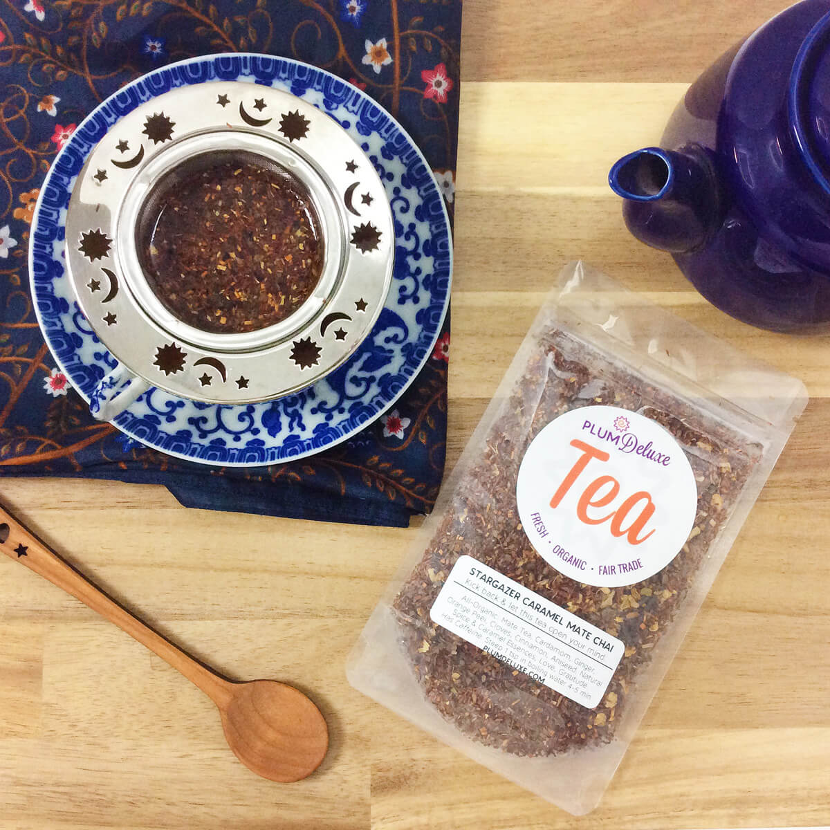 Stargazer Caramel Maté · Chai Blend | Plum Deluxe Tea