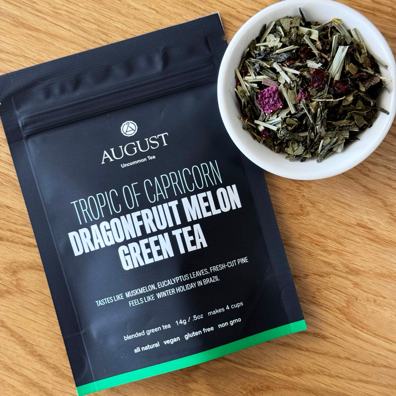 Tropic of Capricorn · Dragonfruit Melon Green Tea | August Uncommon Tea