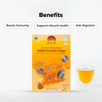Golden Turmeric Ginger · Herbal Tea (Caffeine Free) | Nepal Tea